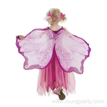 Butterfly Wing Cape Shawl with Mask